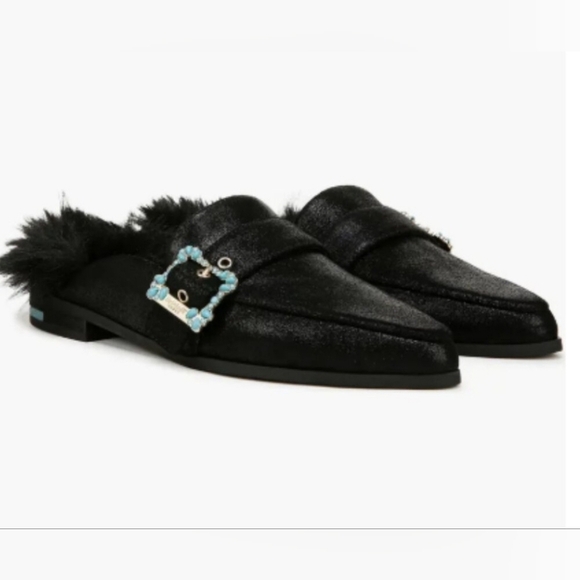 🖤🔹️ DR. SCHOLL'S🔹️ Iris Apfel Mr Carl Mules in black for women - Picture 1 of 8